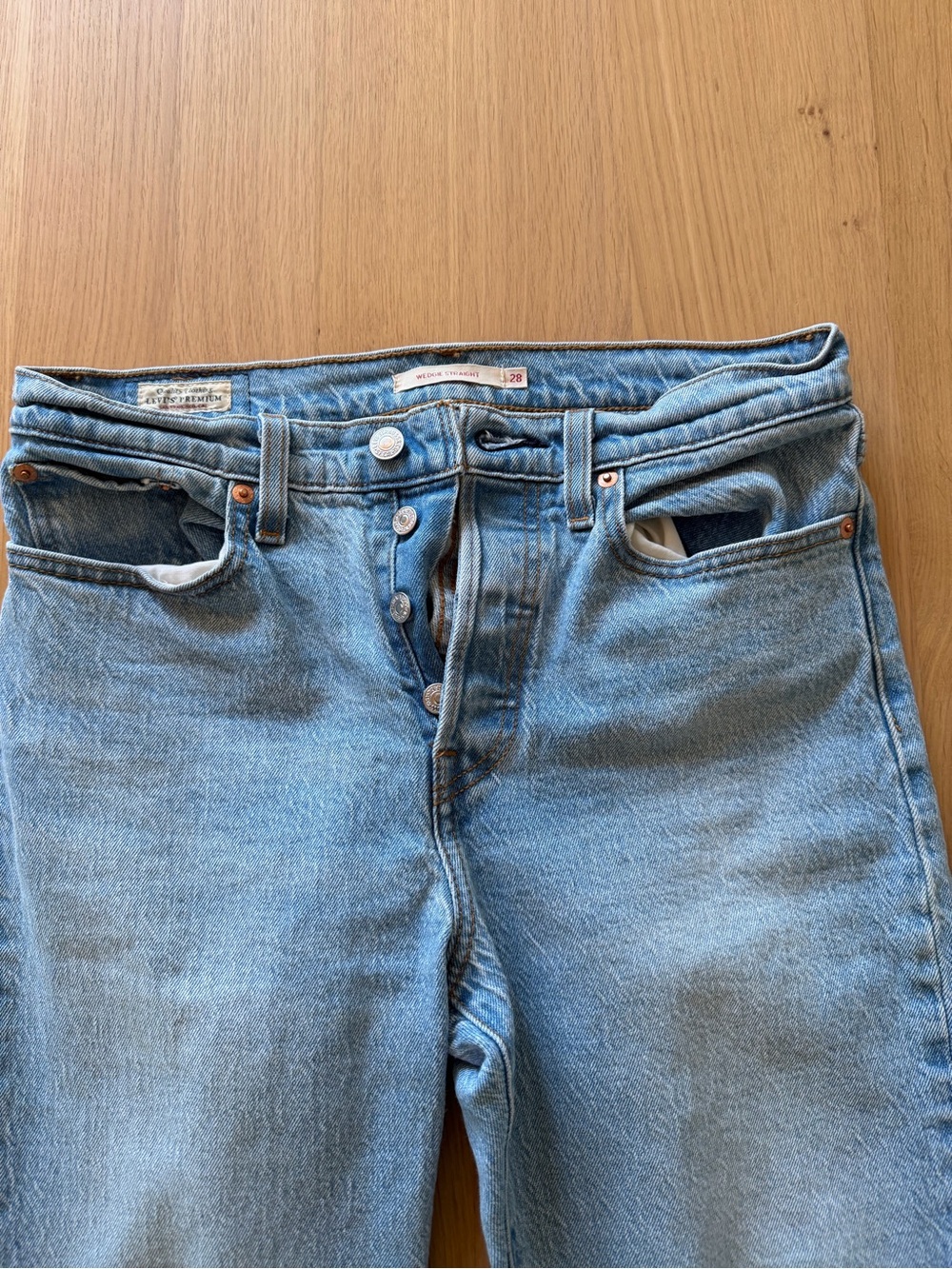 Women’s Levi’s Light Blue Denim Jeans - Unbranded